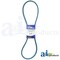 A & I Products Aramid Blue V-Belt (5/8" X 57" ) 22" x3.5" x0.7" A-B54K - alternate 1
